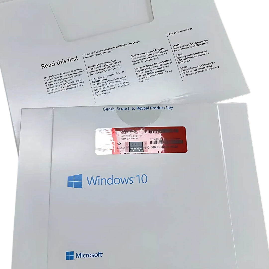 Win 10 Pro OEM 64 bit DVD